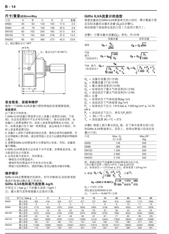 棋牌平台Gilflo ILVA 流量计中文说明书