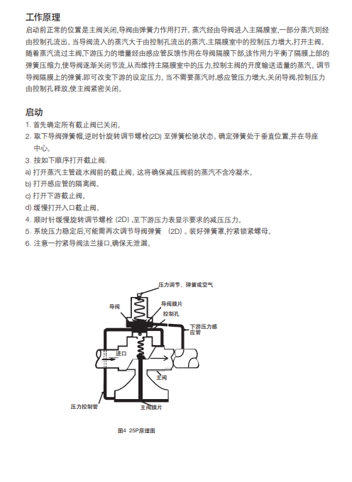 棋牌平台减压阀25P说明书4