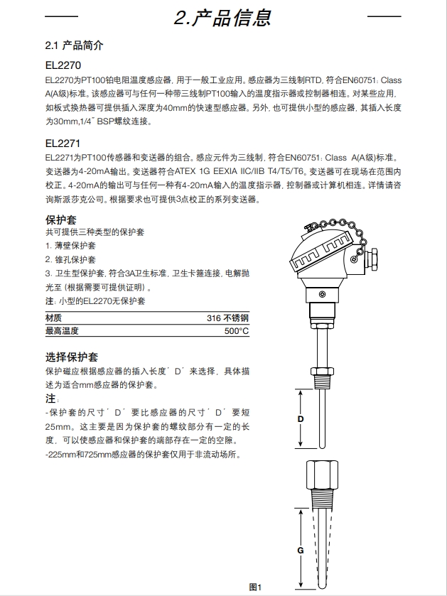 棋牌平台EL2270 和EL2271温度感应器产品简介