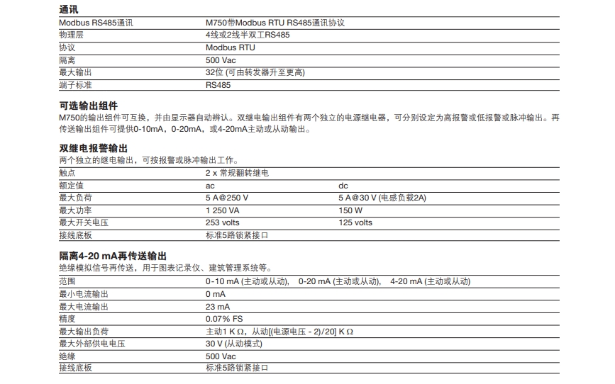 棋牌平台M750显示器技术参数