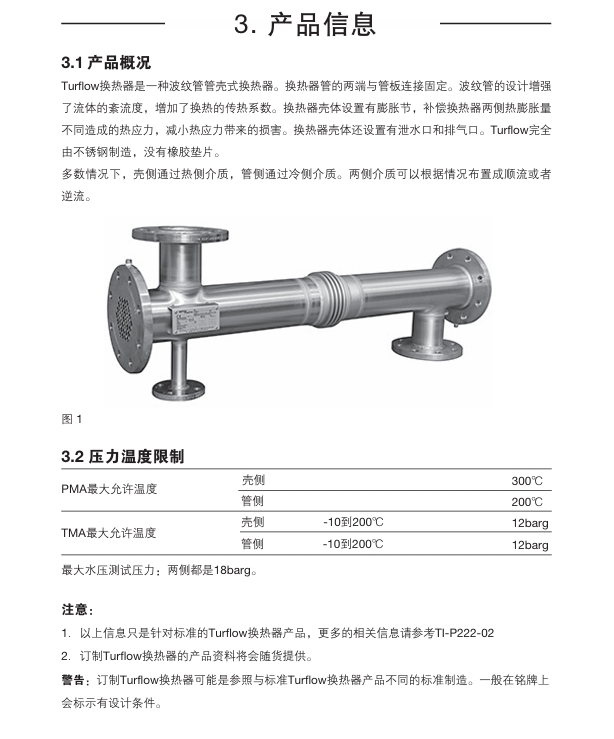 棋牌平台EVC换热器技术参数